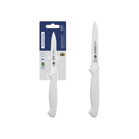 Premium Vegetable and Fruit Knife 10 cm/ 4in - White