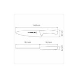 Professional Meat/ Chef Knife 20 cm/ 8in - Red