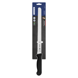 Black Tramontina India professional master pastry knife, 30 cm (12 inch) blade, designed for precise pastry and baking tasks.