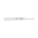White 30 cm Tramontina India pastry spatula with a long handle, ideal for baking and decorating desserts.