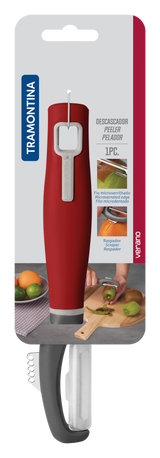 Verano Peeler Microserrated Edge - Red