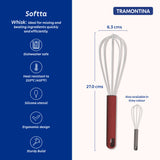 Softta Silicone Whisk - Red