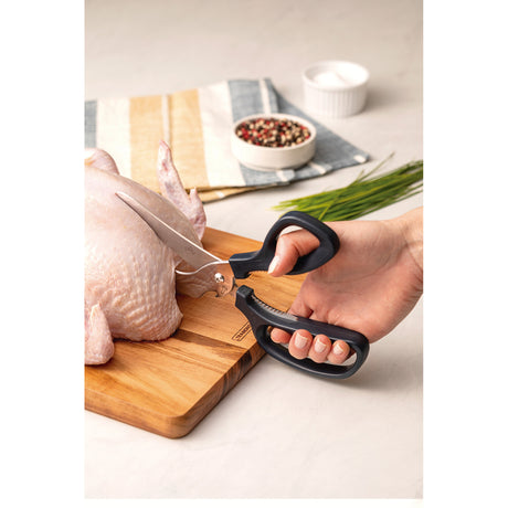 Carving Scissors with Stainless-Steel Blades and Polypropylene Handle 20 cm/ 8in - Black