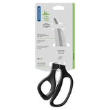 Black Tramontina India Supercut Kitchen Scissors, 20 cm (8 inches), with stainless steel blades and ergonomic handles.