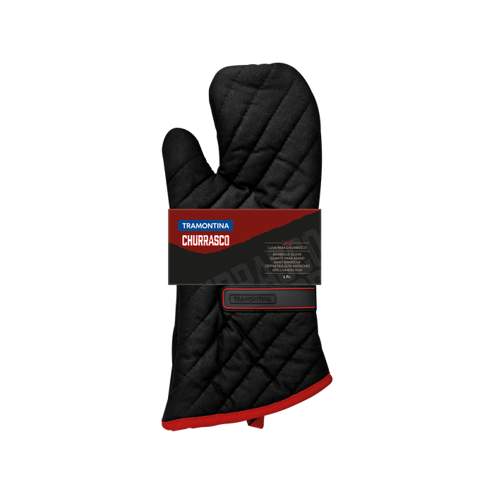 Churrasco Thermal Glove made of 100% Cotton, 40 cm long