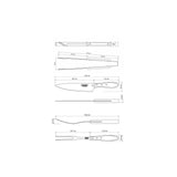 Polywood Barbecue Set of 3 - Red