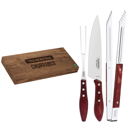 Polywood Barbecue Set of 3 - Red
