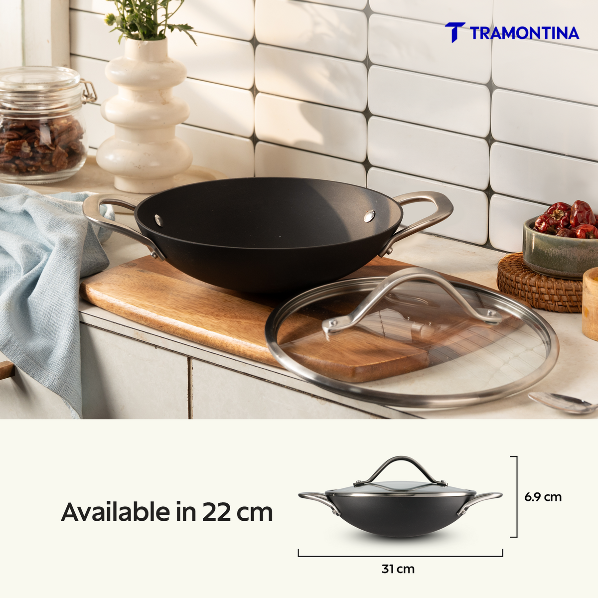 Tramontina Heritage Iron Appachetty 22 cm