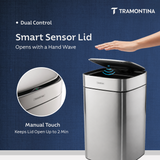 Trash Bin Encore Sensor Bin 12 Litre Square