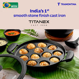 Titanex Cast Iron Paniyarakkal 20 cm