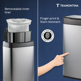 Trash Bin Encore Sensor Bin 49 Litre Square