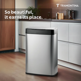 Trash Bin Encore Sensor Bin 49 Litre Square
