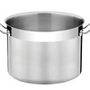 Professional Stainless Steel Stockpot with Triple Bottom, without Lid, 36 cm, 28 L