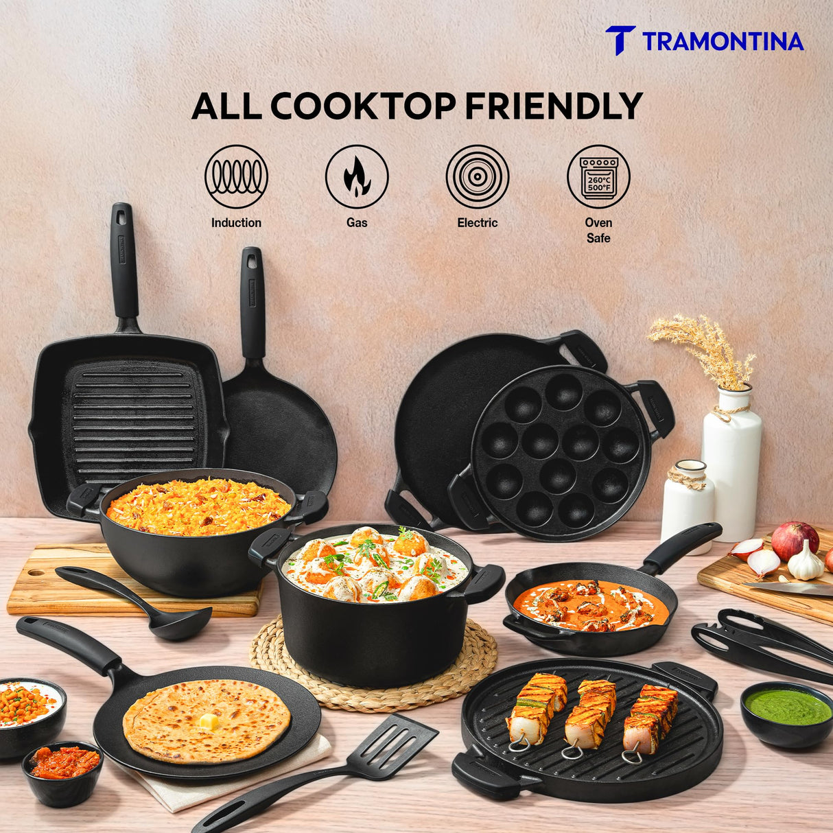 Titanex Cast Iron Paniyarakkal 20 cm