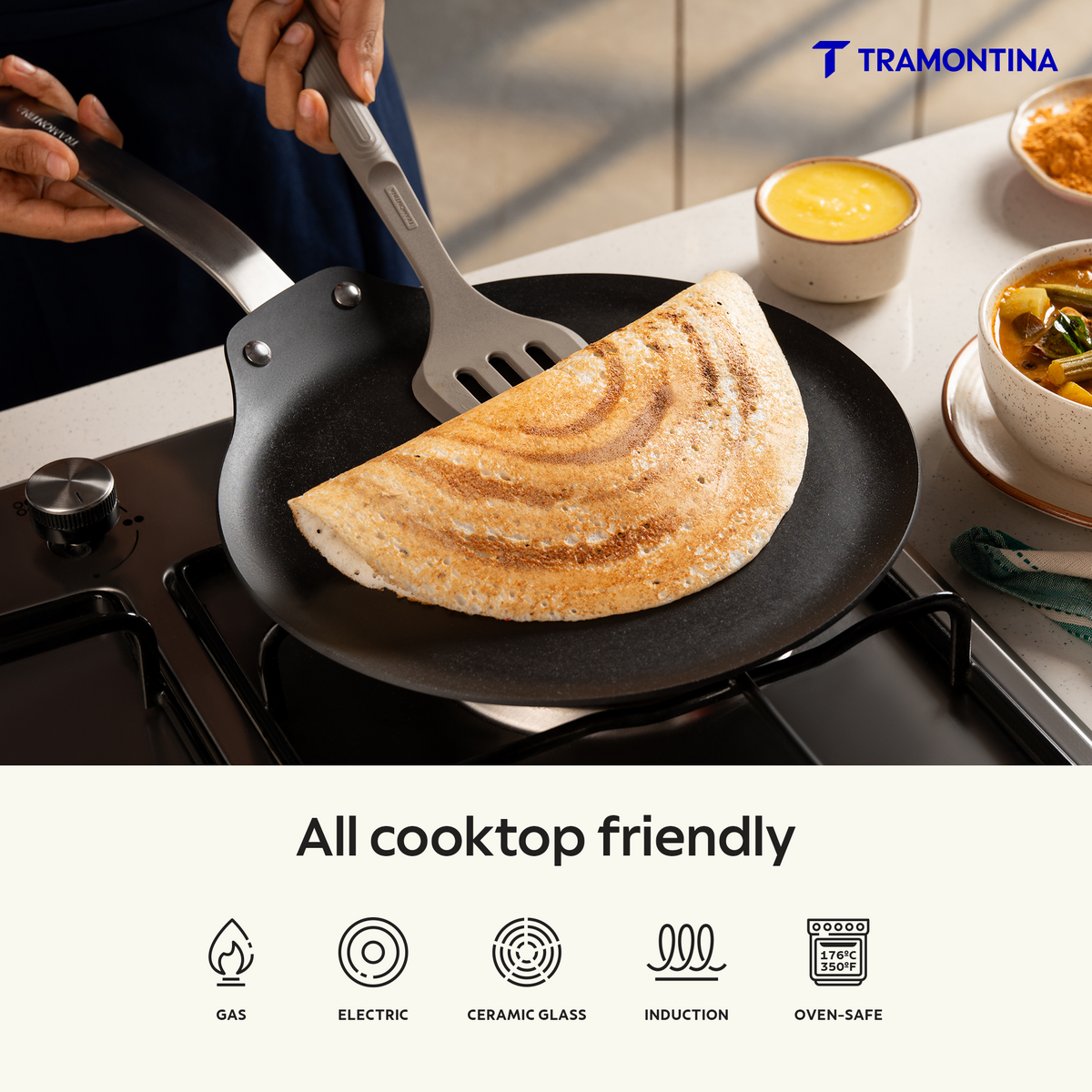 Heritage Iron Dosa Tawa 28 cm