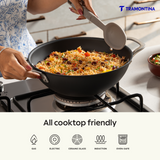 Tramontina Heritage Iron Kadai with Lid 20 cm