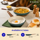 Tramontina Spectra Forged Fry Pan 20 cm C1 with black nonstick interior and sturdy handle