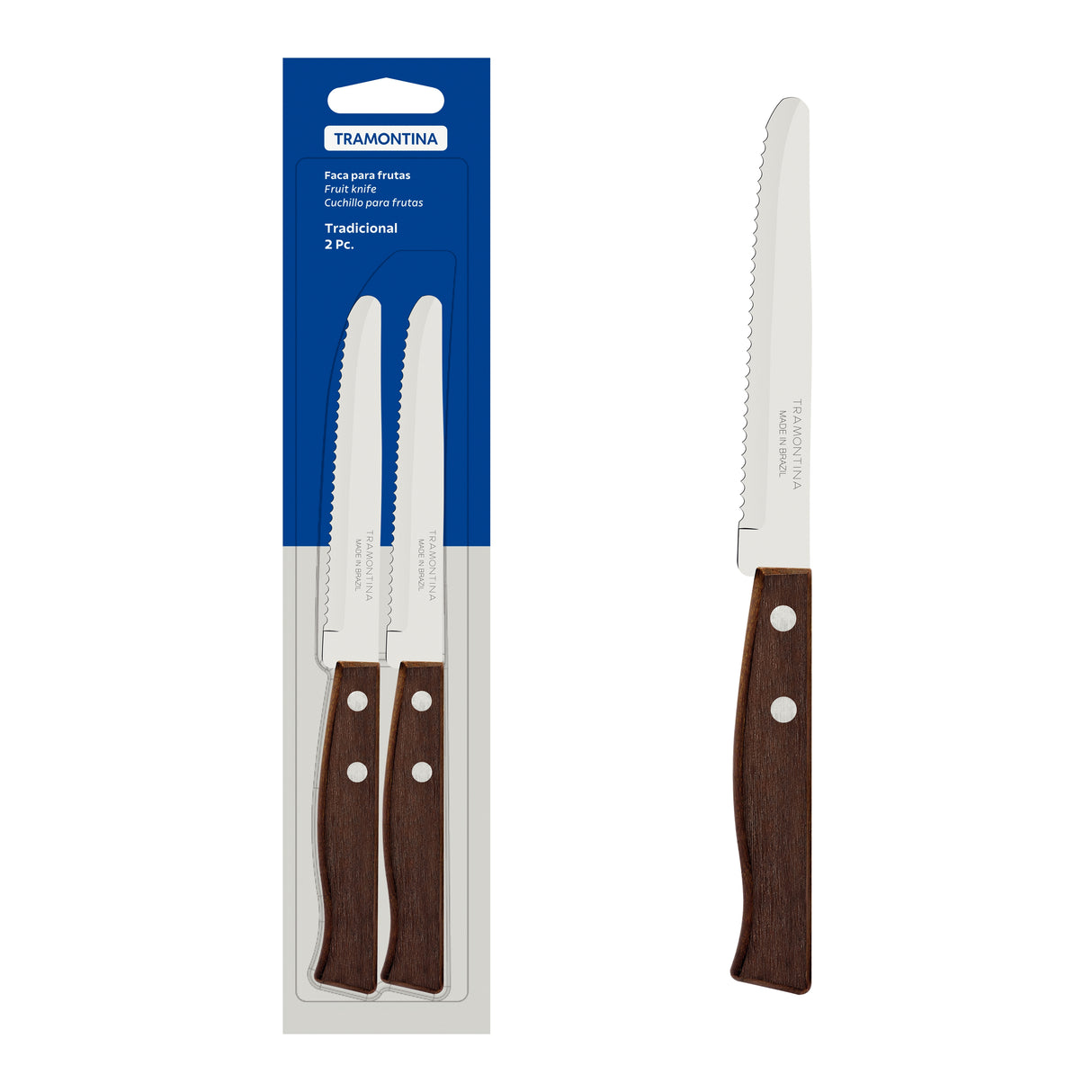 Tradicional Fruit Knife Set of 2