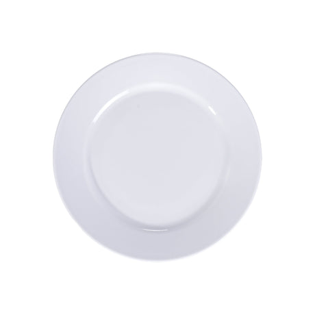 Tramontina Celine porcelain dinner plate, 26 cm, with a smooth white surface and subtle decorative rim.