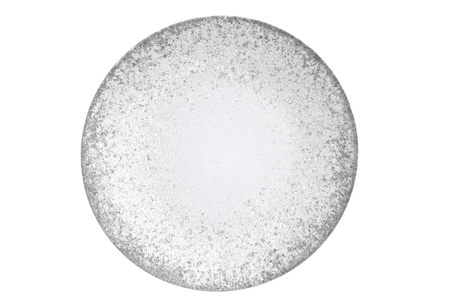 Tramontina Camila decorated porcelain dinner plate, 28 cm with elegant floral pattern and smooth white finish.