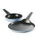 Chroma Forged Cookware Set Ceramic Reinforced of 2 Fry Pan 20 cm & DosaTawa 28 cm Blue