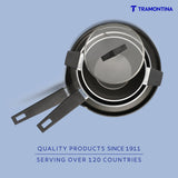 Aura Ceramic Reinforced Non-Stick Cookware Set – 4 Pieces (Blueberry)