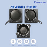 Aura 4 Piece Non-Stick Cookware Set Ceramic Reinforced Coating – (Blueberry)