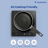 Aura 7 Piece Non-Stick Cookware Set Ceramic Reinforced Coating – (Blueberry)