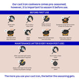 Titanex Cast Iron Paniyarakkal 20 cm