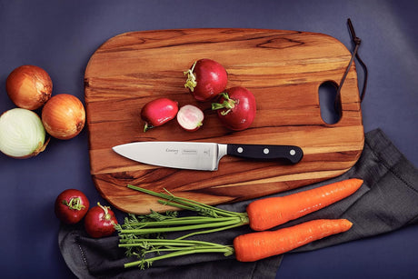Century stainless steel chef knife, 6-inch Tramontina India kitchen knife with a sharp blade and ergonomic handle for precise cutting.
