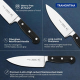 Century stainless steel 6-inch chef knife by Tramontina India with a sharp blade and ergonomic handle for professional cooking.