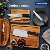 Tramontina India 7-inch stainless steel cleaver knife with a broad blade for chopping and butchering tasks