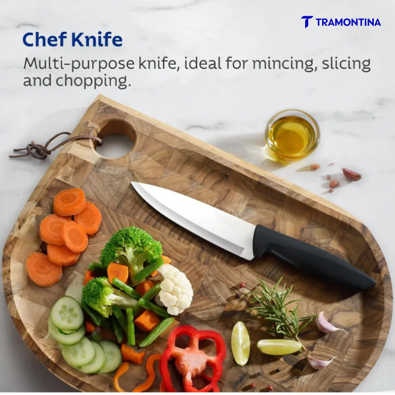 Cutting Essential Combo - Chef Knife 15cm + Knife Sharpener + Stainless Steel Peeler
