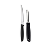 Kitchen Prep Set - Tomato Knife + Peeler (Black)