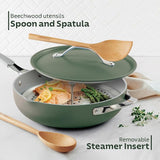All-in-One Plus Pan 30cm/4.7L Green