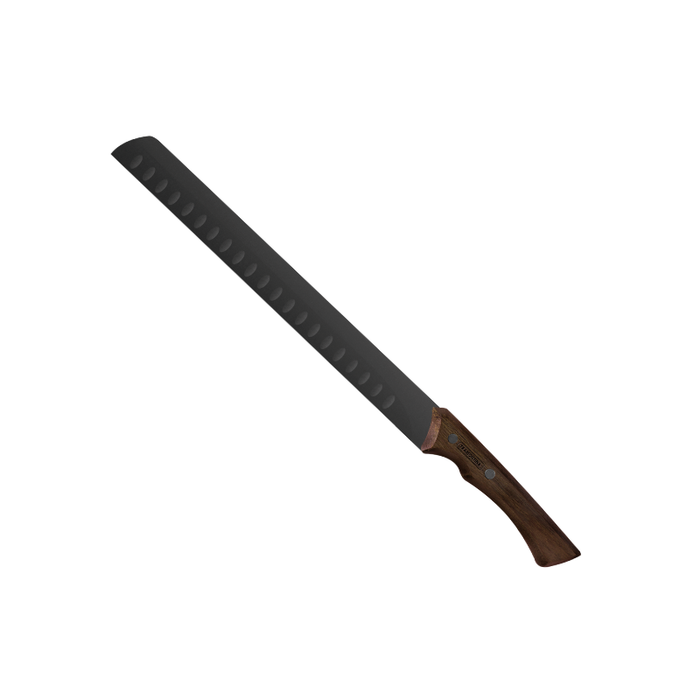Churrasco Black Slicer Knife 30 cm/ 12in - Wood
