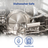 Aeion 10cm Stainless Steel Tri-Ply Tadka Pan