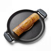 Titanex 30cm Pre-Seasoned Cast Iron Dual Handle Dosa Tawa with Heat Resistant Silicone Grip