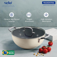 Velo Forged Kadai 24 cm (Sand)