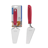 Utilitá Stainless Steel Pizza Spatula with Red Polypropylene Handle