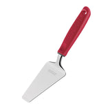 Utilitá Stainless Steel Pizza Spatula with Red Polypropylene Handle