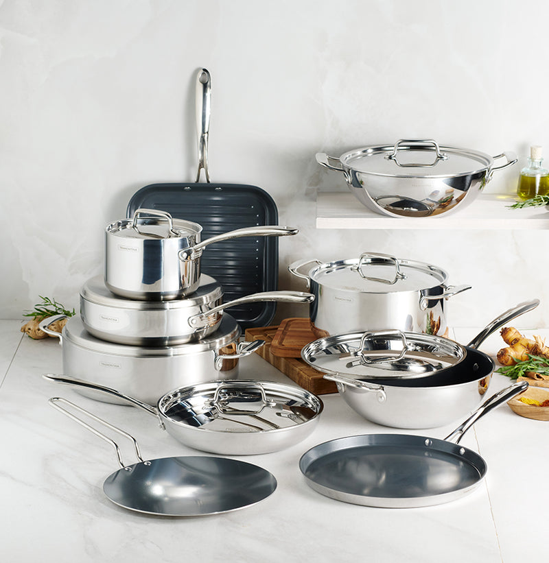 Fusao EX+ 26cm Triply Ceramic Grill Pan – Tramontina India