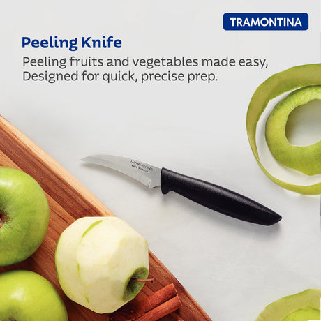 Plenus Peeling Knife 7 cm/ 3in - Black