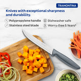 Plenus Kitchen Knife 15 cm/ 6in - Grey