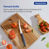 Plenus Tomato Knife 12 cm/ 5in - Grey