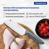 Plenus Cleaver Knife 12 cm/ 5in - Grey