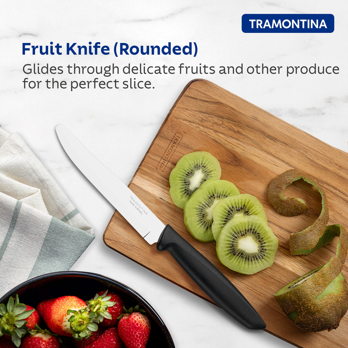 Plenus Fruit Knife 12 cm/ 5in - Black