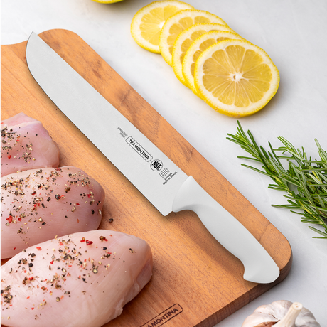 Premium Meat Knife 25 cm/ 10in - White