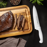 Professional Meat/ Chef Knife 20 cm/ 8in LH - White