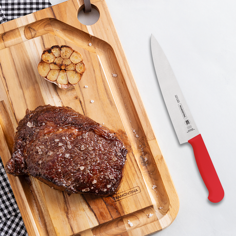 Professional Meat/ Chef Knife 20 cm/ 8in SH - Red